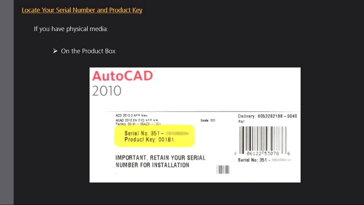 Autocad For Mac Product Key 2014